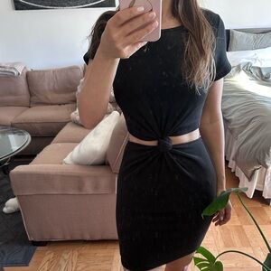 Lulus black dress a size small